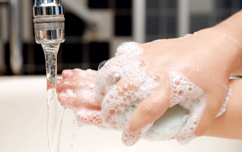 cuci tangan untuk mencegah cacing